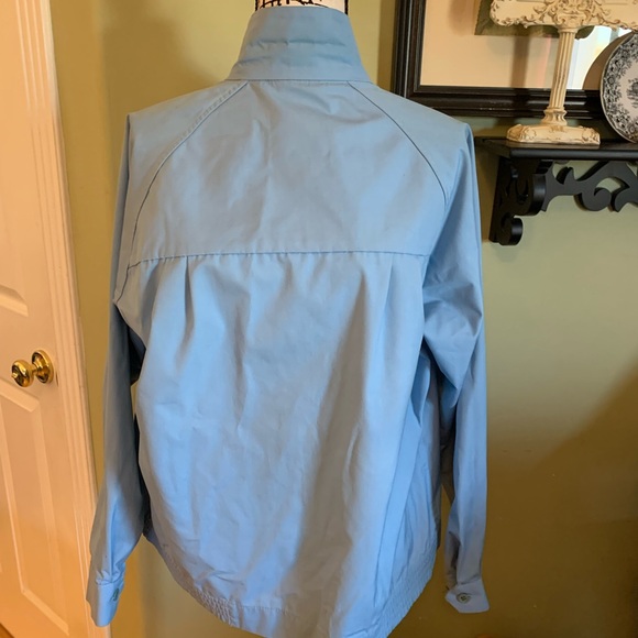 Vintage London Fog lightweight golf jacket . Baby blue , classic , timeless 42 R - Picture 2 of 11